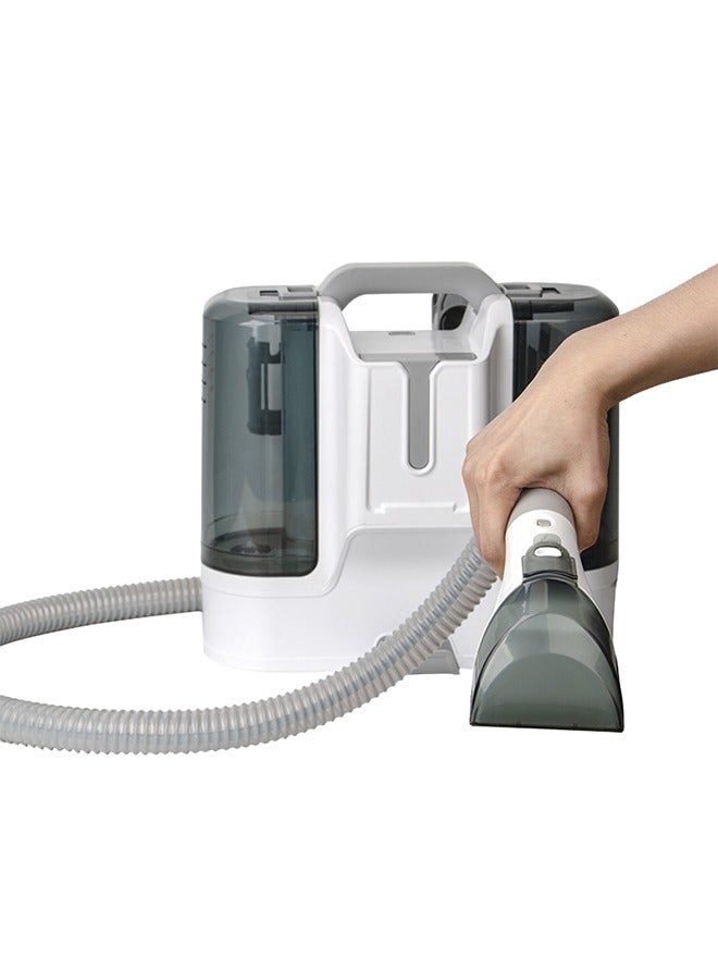 جوشبيرغ منظف ​​سجاد قوي متعدد الأسطح، منظف جاف ورطب سلكي مع أدوات متعددة الاستخدامات، مزيل بقع الأريكة/المفروشات/السلالم/السيارة الداخلية، 450 واط، لون أبيض K15 - Image 1