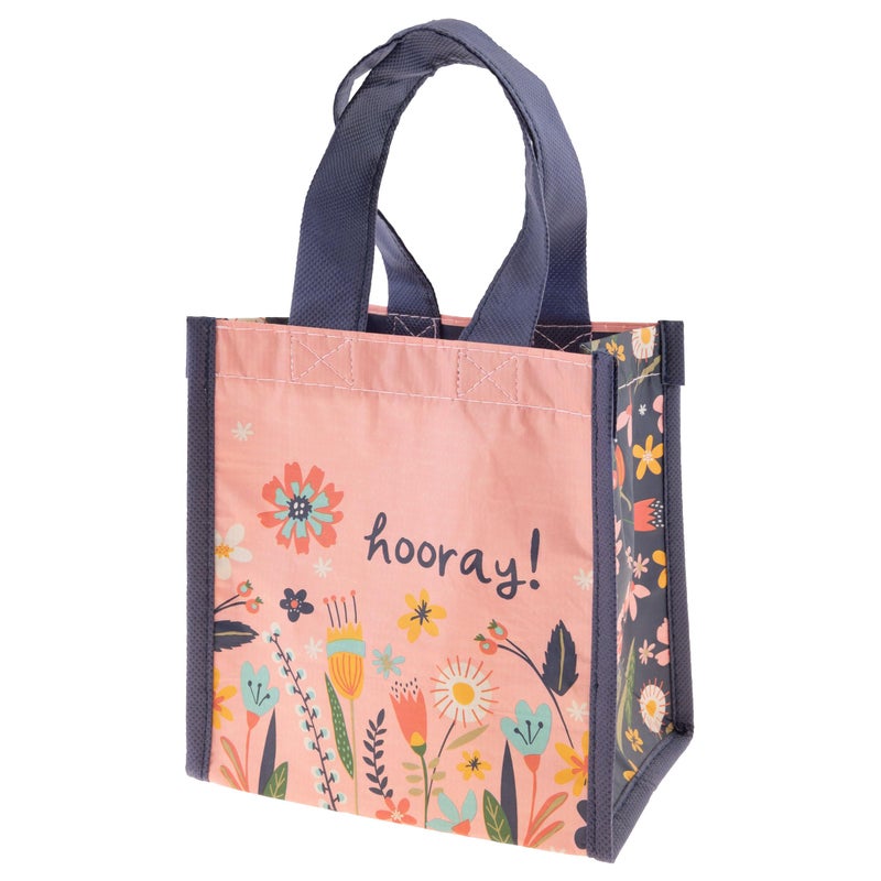 Karma Reusable Gift Bags - Tote Bag and Gift Bag with Handles - Perfect for Birthday Gifts and Party Bags RPET 1 Hooray Small - Image 1