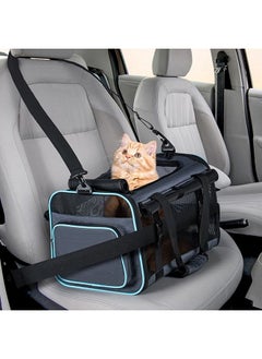 MIU COLOR MIU Color Rolling Pet Carrier with Wheels Under 15 lbs, Airline Approved Foldable Soft Carrier for Small Dogs and Cats, Dog Carrier with Wheels for Car Road Trips Travel Camping Outdoor  - Image 3