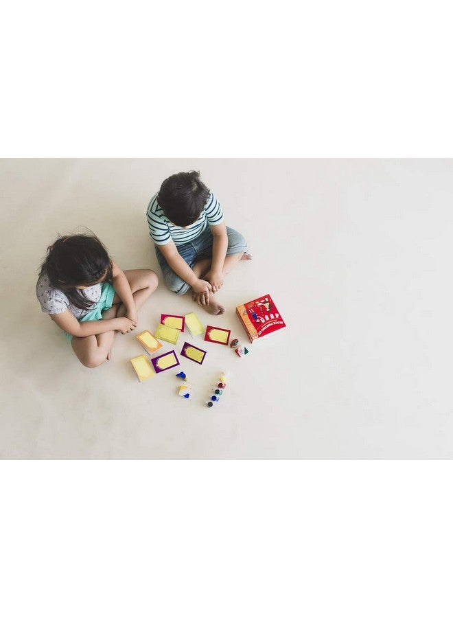 CocoMoco Kids Block Printing DIY Kit, Activity Kit for Kids with Wooden Stamps, Return Gift for 3-5 Years, 7-8 Years (Pack of 20) - Image 2