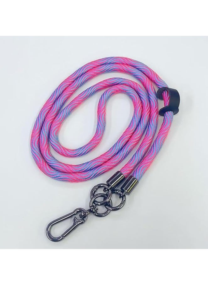 Generic Cell Phone Lanyard Convenient and Comfortable Lanyard Easy to Use Neck Phone Holder Adjustable Length Phone Strap Crossbody With Clear Patch Fits All Mobile Phones  - Image 2