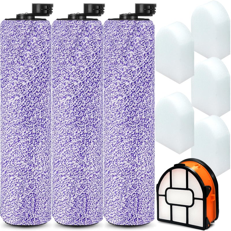 Eifrthe حزمة فرشاة بديلة Wdb1F2 لـ Shark Hydrovac Wd101 Wd201 Wd100 Wd200 Aw201 Wd200C Wd201C Wd101C Aw261 Wd160 Xl مكنسة كهربائية 3 في 1 مقارنة الأجزاء Wdb1 Wdb2 Wdff1 Wdff2 Wdb1F2 - Image 1