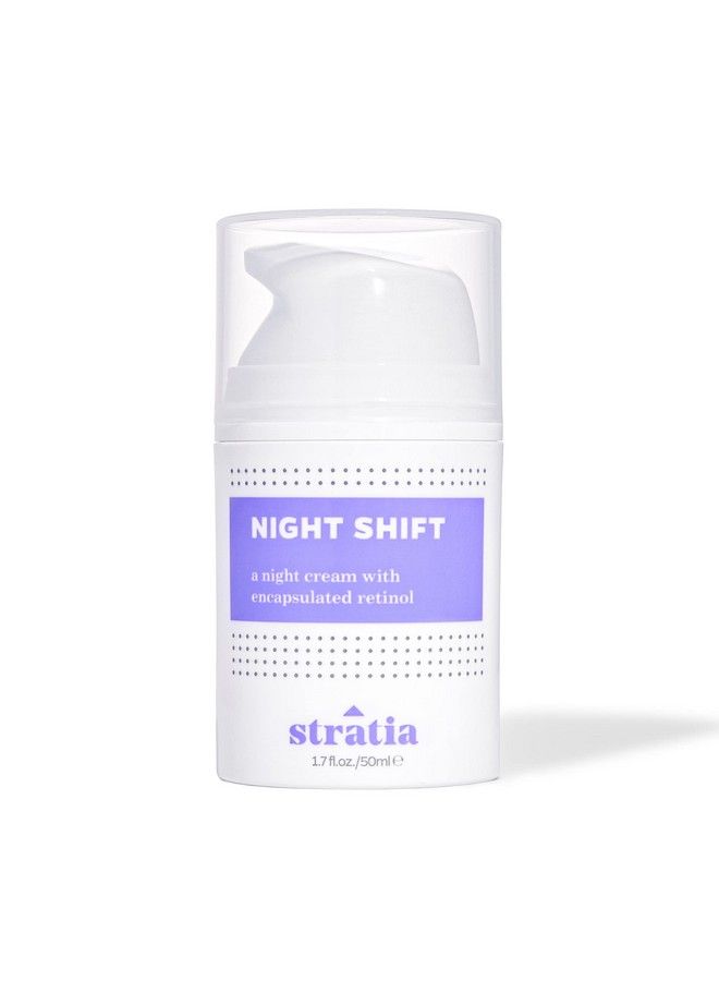 Stratia Night Shift | Agedefying Night Cream With Encapsulated Retinol | Formulated For All Skin Types | 1.7 Fl Oz - Image 2