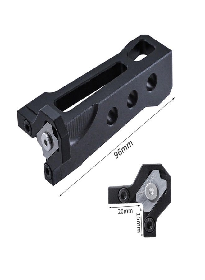 HAKIDZEL Hand Planer for Woodworking Edge Trimming with Tungsten Steel Blades Surface Smoothing Woodcraft Tool for Accurate Chamfering and Deburring - Image 3