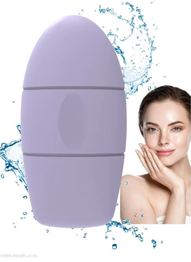 Prime by javaudan Ice Mold Ice Maker for Face with Anti-Leak& Drip System, Contour Cube Ice Roller, Silicone Ice Holder for Face Ice Face Roller Skin Care Tools Gift for Women Pink  - Image 2