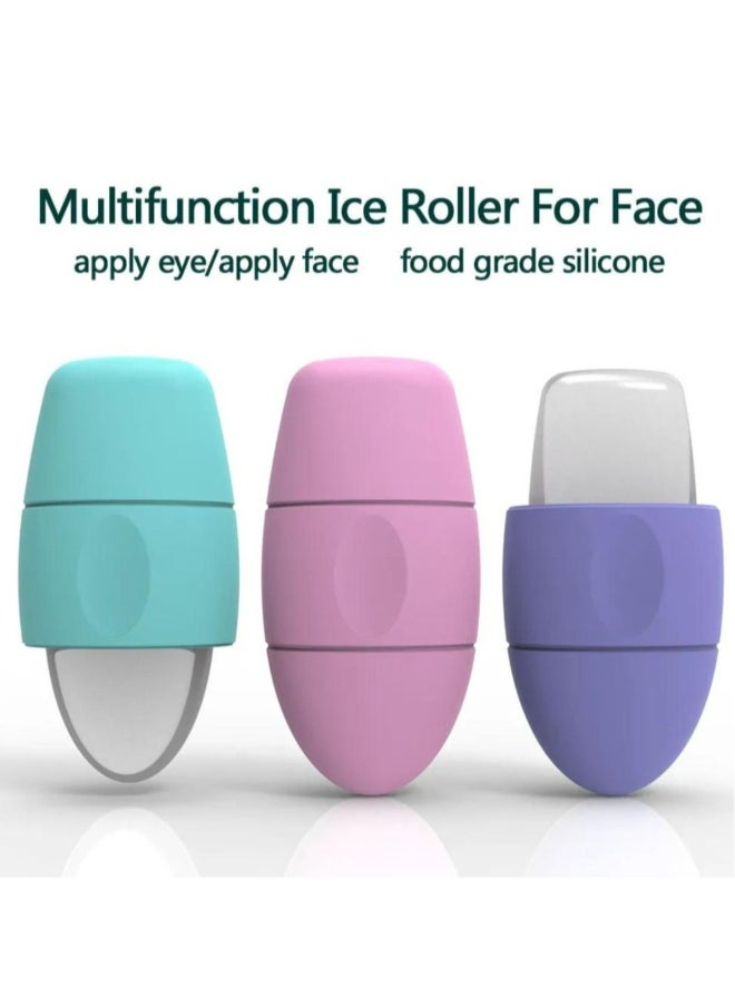 Prime by javaudan Ice Mold Ice Maker for Face with Anti-Leak& Drip System, Contour Cube Ice Roller, Silicone Ice Holder for Face Ice Face Roller Skin Care Tools Gift for Women Pink  - Image 5