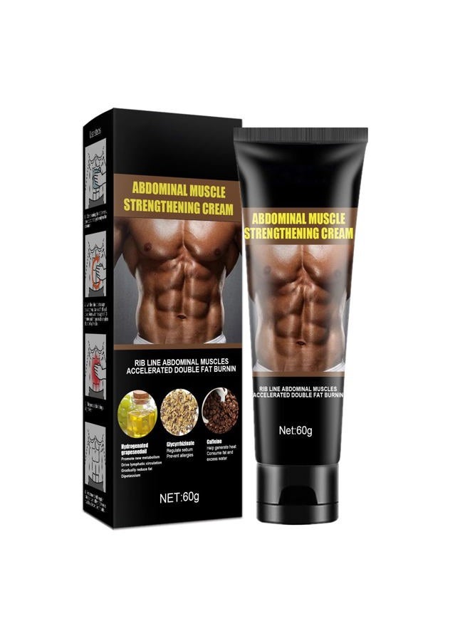 KlsyChry Kailisen Abdominal Cream, Abdominal Muscle Cream, Hot Cream Massage Gel Anti Cellulite Skin Tightening Firming Cream Workout Sweat Enhancer Cream for Tummy, Belly and Waist - Image 1
