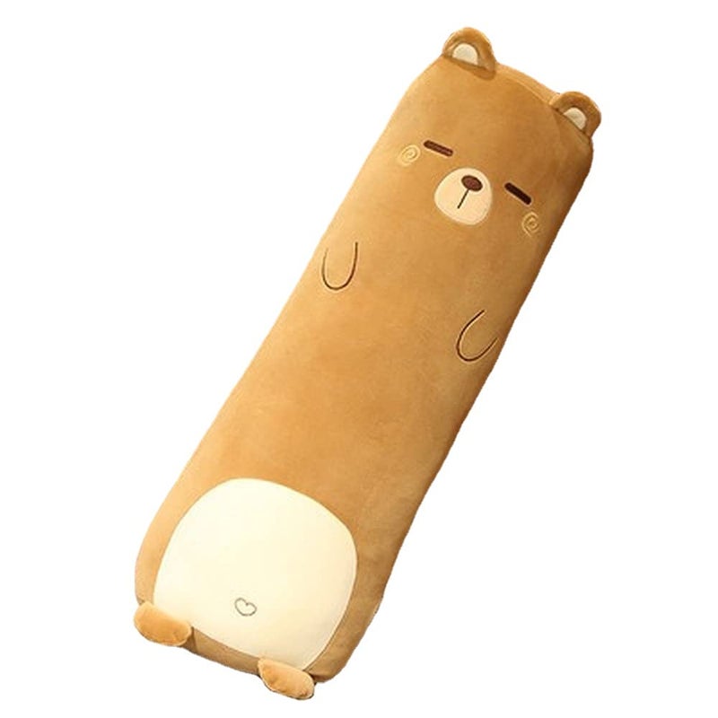 MUPI Plush Cute Body Pillow  Cuddle Sleeping Big Animal Shaped Bear 33 Inch
