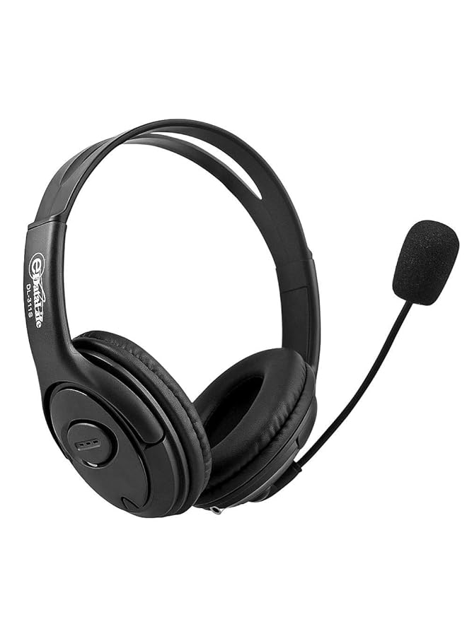 إي داتا لايف سماعة رأس ستيريو للألعاب Dl 311S سلكية باللون الأسود - Image 1