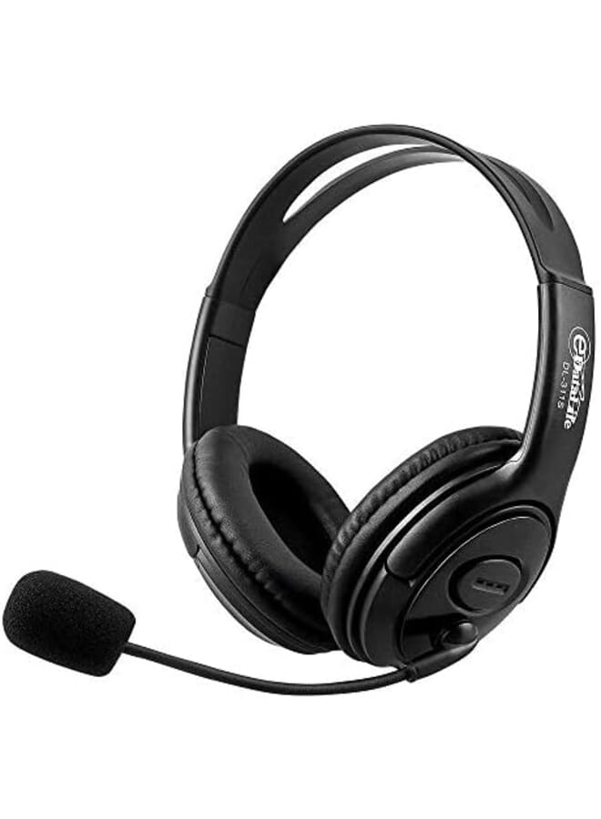 إي داتا لايف سماعة رأس ستيريو للألعاب Dl 311S سلكية باللون الأسود - Image 2