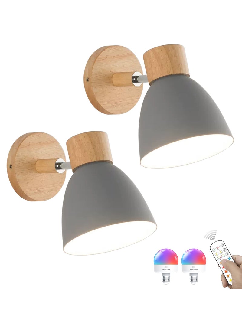 Wmlamz Battery powered smart wall light with no wiring required - Image 1