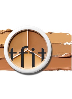 TFIT TFIT Cover Up Pro Concealer Palette - 3-in-1 ( 04 dark | 0.52 Oz)  - Image 2