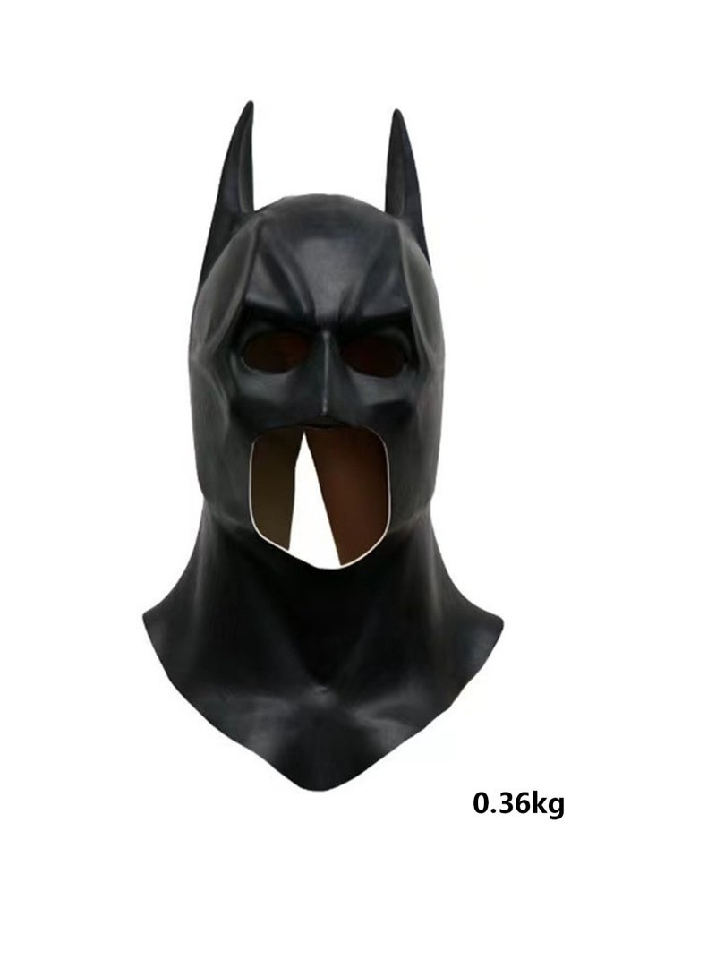 New Bat Hero Latex Mask Headdress Mask Suitable for Role Playing Party Costume (Long) - Image 2