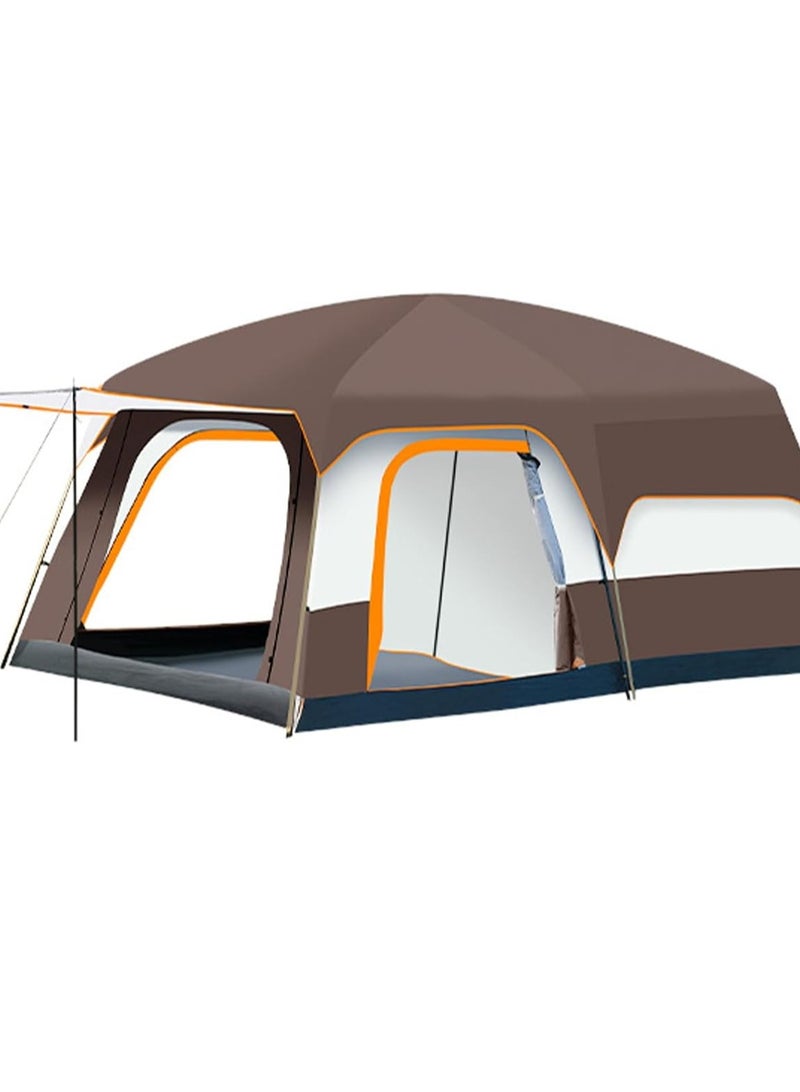 DubaiGallery Outdoor Family Camping Tent Large Size Two Bedrooms and One Living Room Automatic Tent PopUp Waterproof - Image 2