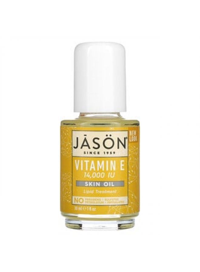 Jason Natural Jason Natural Vitamin E Skin Oil 14000 IU 1 fl oz 30 ml  - Image 1