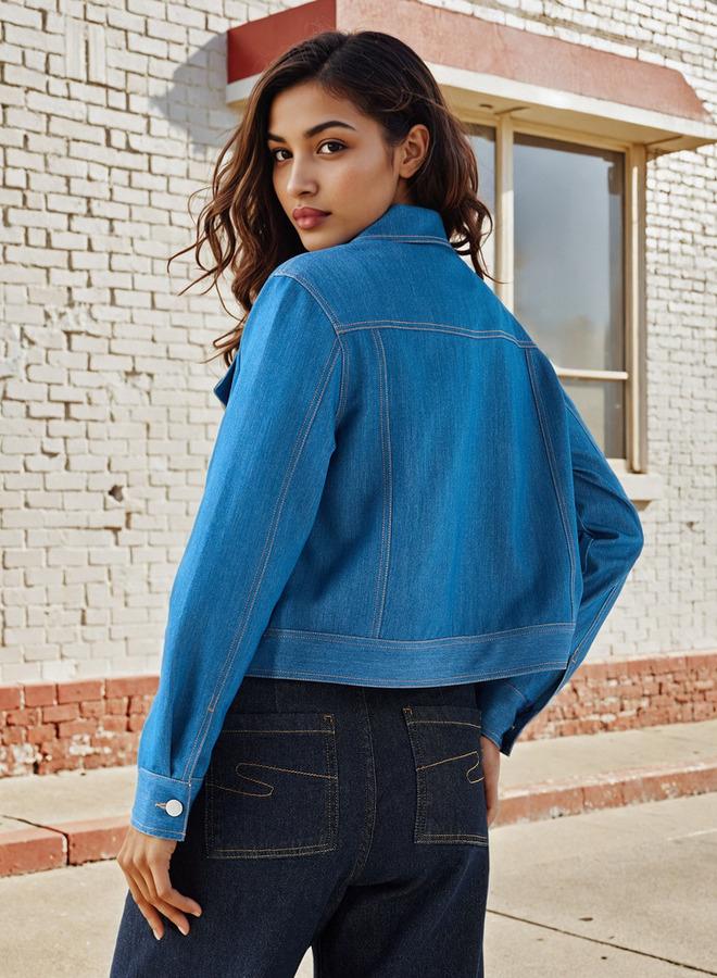 2Xtremz Flap Pocket Trucker Jacket - Image 3