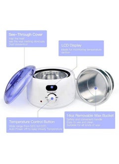 ELRINZA Women Pro Wax100 Warmer Hot Wax Heater For Hard, Strip And Paraffin Waxing Best Wax Hetaer, 1 Count  - Image 4
