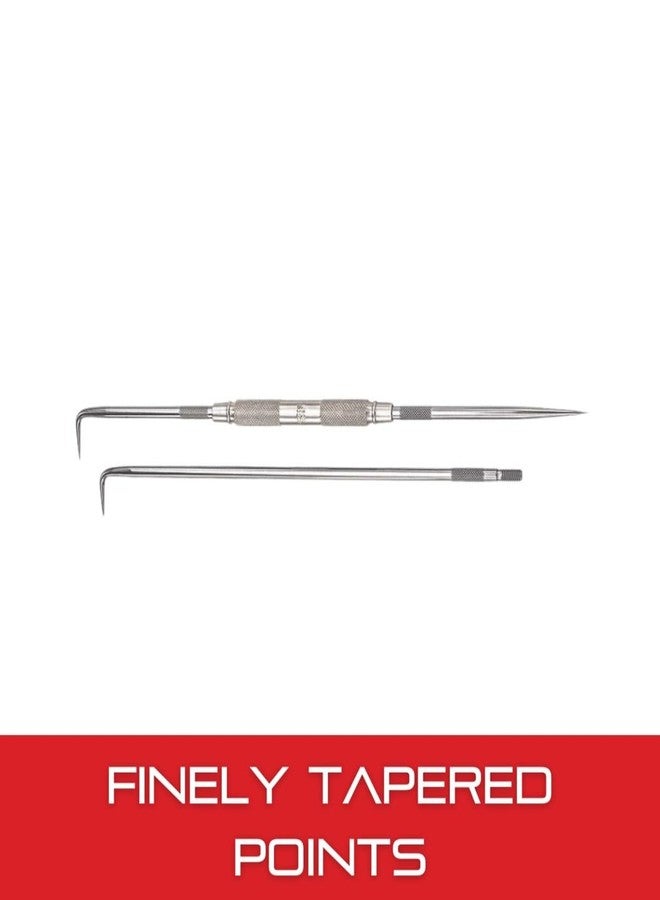 ستارريت قلم تخطيط مُحسّن من ستاريت بمقبض مُسنّن وخطوط دقيقة - فولاذ، بطول 9 بوصات، 1 مستقيم، 1 مُنحني قصير، 1 مُنحني طويل - 67A - Image 4