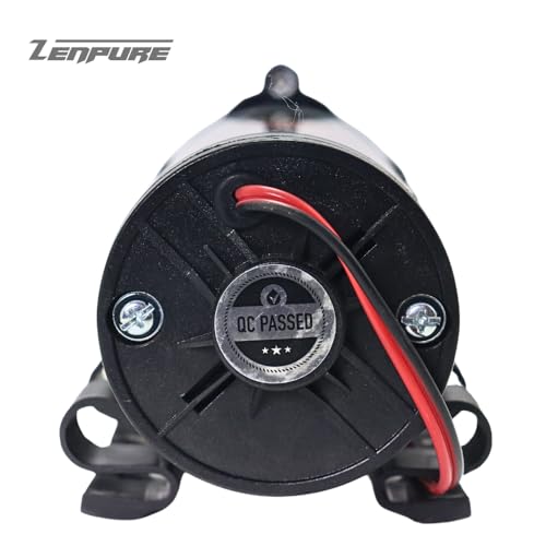 ZENPURE WITH DEVICE ZENPURE RO 100 GPD Booster Pump 24V DC Copper Winding Works Upto 2000 TDS Compatible with Kent Aquaguard Pureit Livpure and All RO Water Purifiers with 2 Elbow Connectors 1 Year Warranty - Image 5