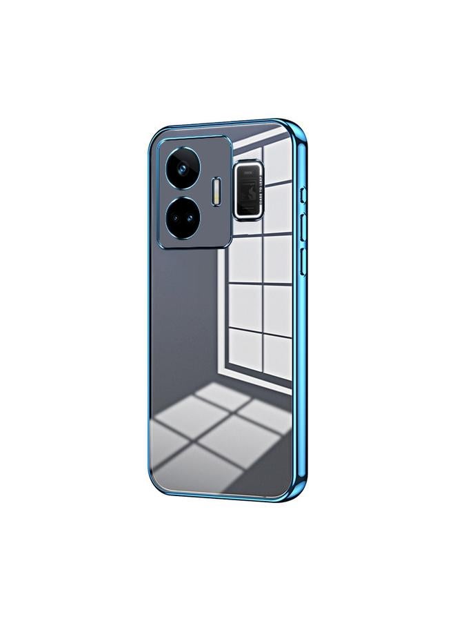 The Bros Case For Realme GT Neo 5 / GT3 Transparent Plating Fine Hole Phone Case