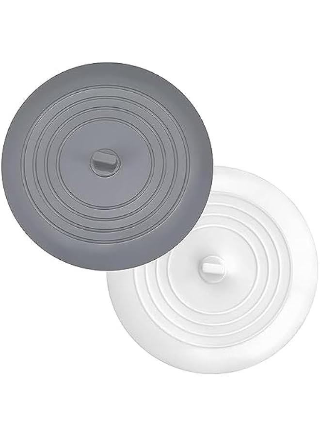 رينكس قطعتا م غطاء مصرف حوض الاستحمام م الميكاكوز، سدادات حوض  كيرة، اغطية تصريف حوض الاستحمام، لاقط الشعر وسدادات سدادة حوض الاستحمام الشفط لملحقات المطخ والحمام والغسيل عوتا) - Image 1