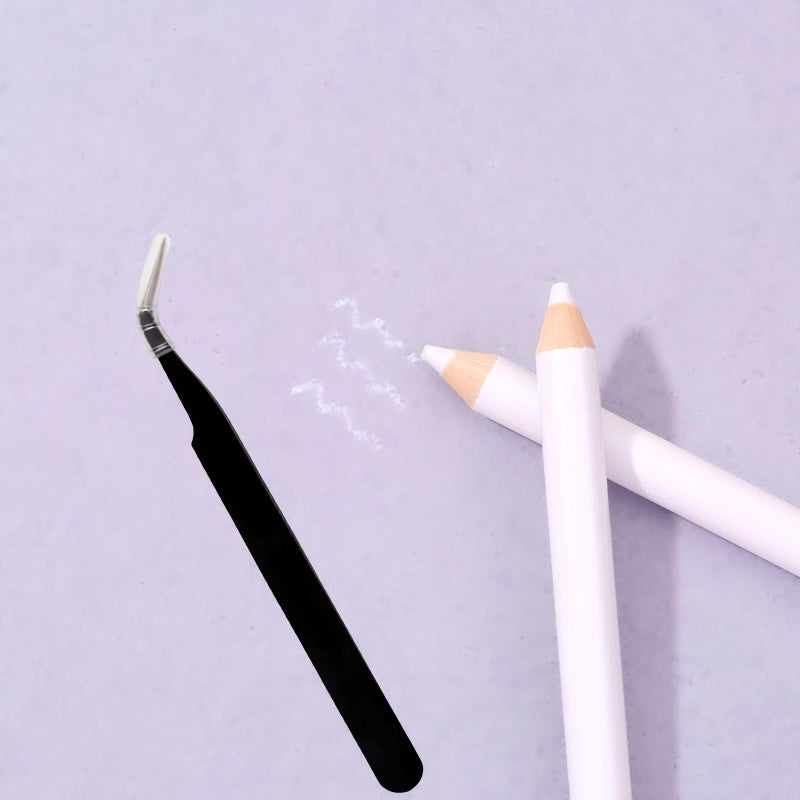 Pack of 2, Nail Art Jewelry Tool, Diamond Drawing Point Diamond Pen Tweezers Combination DIY Ornament Tool - Image 3