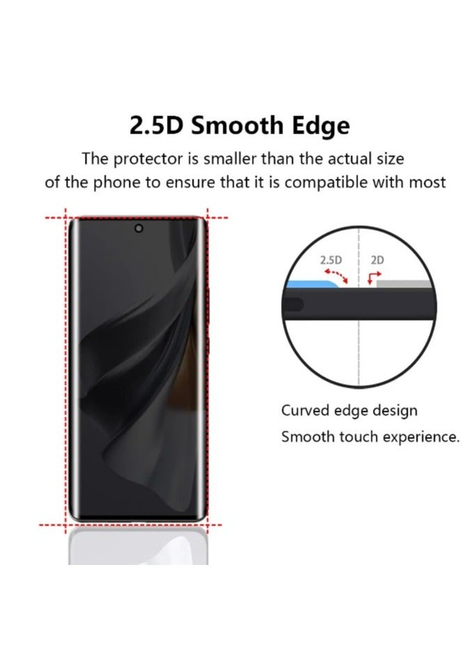 2 packs honor X9b 5g Privacy screen protector, easy to install scratch-proof, spy-proof,9H toughened glass film protector  - Image 4