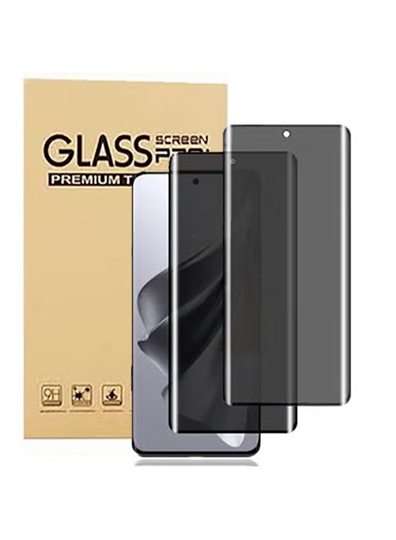 2 packs honor X9b 5g Privacy screen protector, easy to install scratch-proof, spy-proof,9H toughened glass film protector  - Image 1