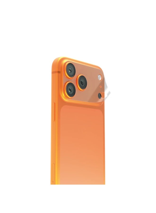 LEVELO Carlo Camera Lens Protector for iPhone 17 Pro with Easy Installation Kit, Bubble Free, Precision Cut Design, Scratch Resistant, Durable PET Material, Fingerprint & Smudge Resistant - Clear - Image 1