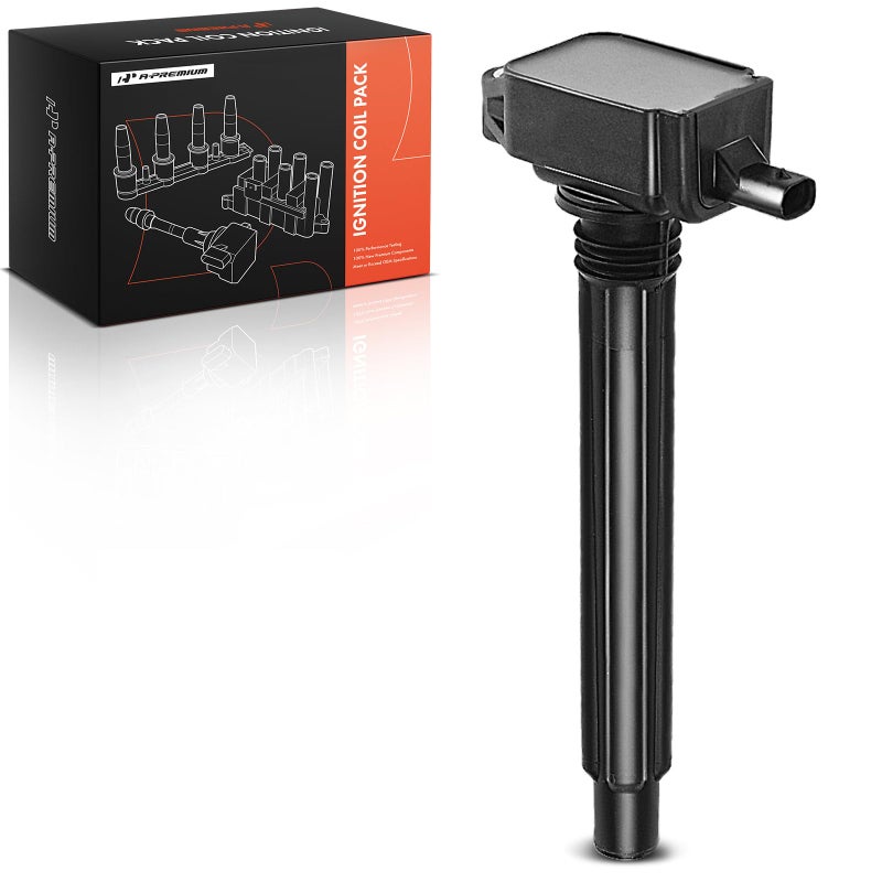 APremium Ignition Coil Compatible with Chrysler Dodge Fiat Jeep Vehicles L4 24L 200 20152017 Dart 20132016 500X 20162018 Cherokee 20142020 Compass 20182021 Renegade 20152021