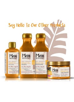 MAUI MOISTURE Maui Moisture Curl Quench + Coconut Oil Anti-Frizz Curl-Defining Hair Milk to Hydrate and Detangle Tight Curly Hair, Softening Leave-In Treatment, Vegan, Silicone & Paraben-Free, 8 fl oz  - Image 3