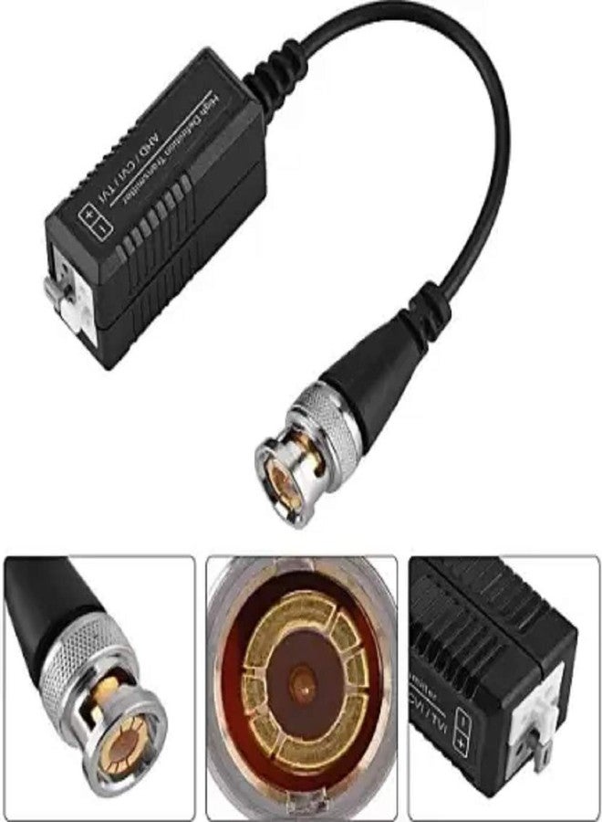 Seaspirit Transceiver for CCTV Camera and DVR Wire Connector 1 Pair BNC Video Balun - Image 3