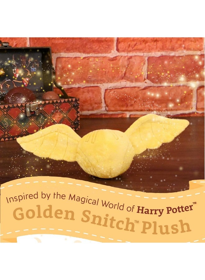 KIDS PREFERRED Harry Potter Gifts Golden Snitch Mini Plushies Stuffed Animals for Babies, Harry Potter Baby Toys for Toddlers, Kids 3-Inch Plush Decor - Image 2