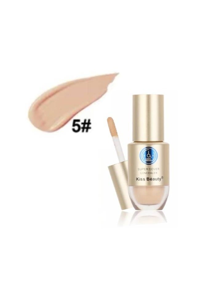 Kiss Beauty 12 Hours Concealer for Sensitive Skin - Zero Irritation, Sweatproof Full Coverage, Dark Circle Remover, 8ml - Image 1