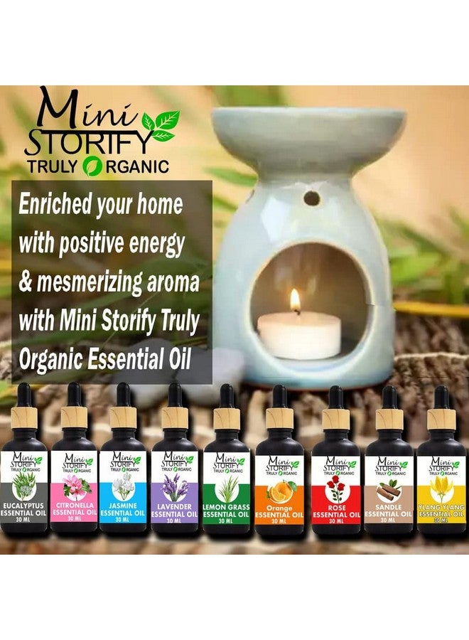 Mini Storify Truly Organic Orange Essential Oil Hydrates Dry Skin, Acne Prone Skin, Hair Nourishment, Pure, Natural, Undiluted, Diffuser & Aromatherapy - 30Ml Pack of 1 - Image 5