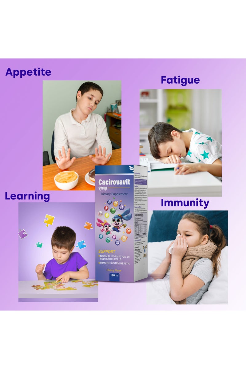 يو بى ام مكمل كاسيروفافيت للشهية والتعب والانيميا وبناء البروتين - Image 2