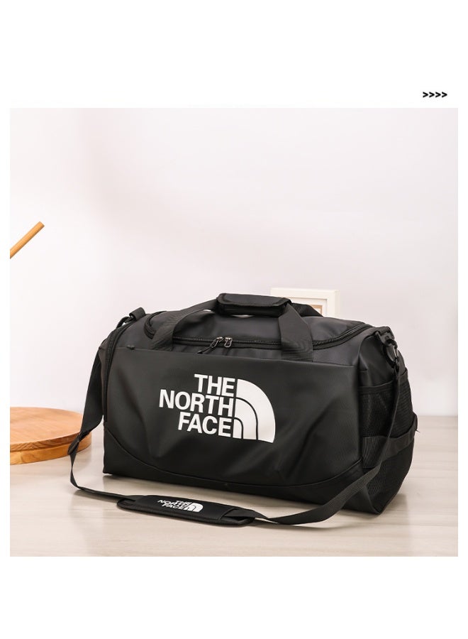 THE NORTH FACE Gym travel duffel bag, wet and dry separation sports duffel bag, yoga bag, carry-on bag with shoe compartment, weekend travel bag. - Image 5
