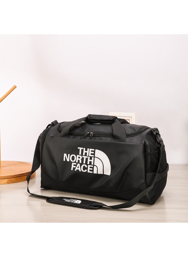 THE NORTH FACE Gym travel duffel bag, wet and dry separation sports duffel bag, yoga bag, carry-on bag with shoe compartment, weekend travel bag. - Image 4