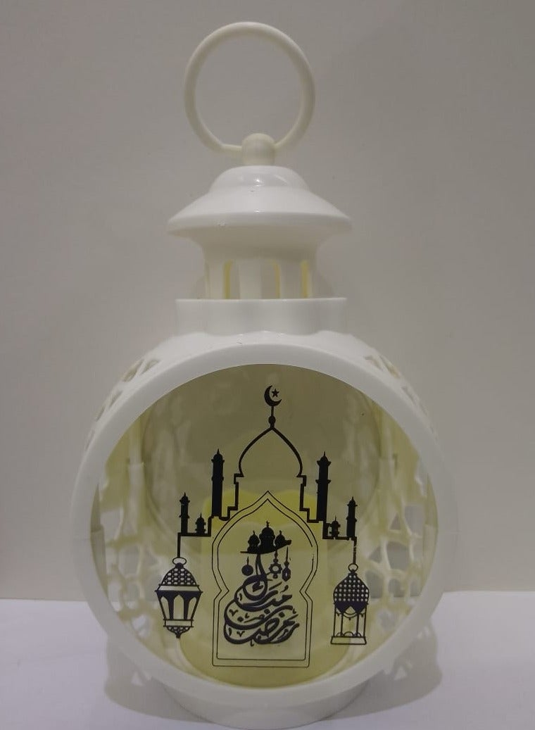 GL A very Beautiful White Ramadan Lantern