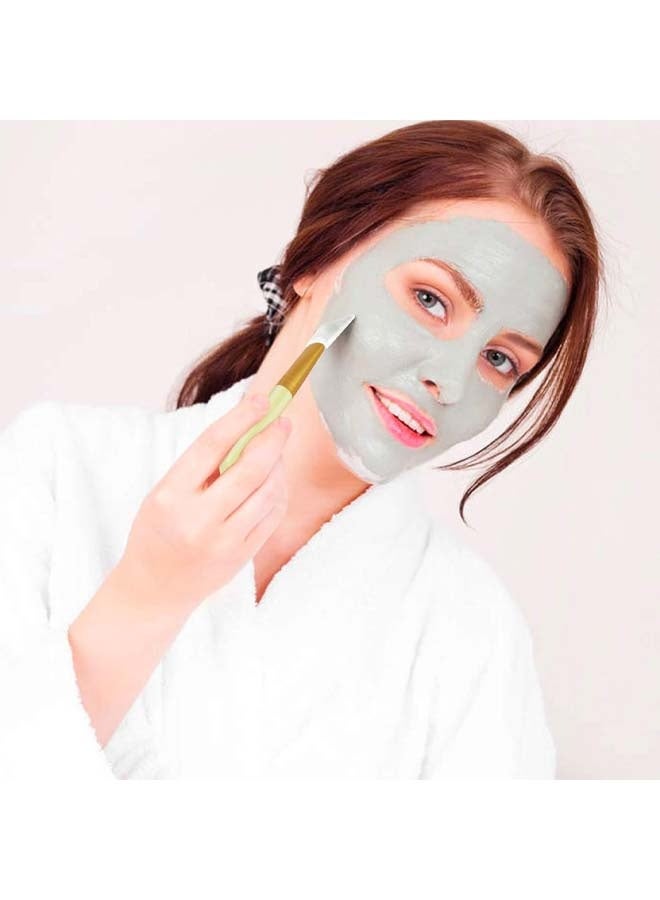 مجموعة أدوات تجميل مكونة من 8 قطع لأقنعة الوجه، مزودة بأداة تطبيق من السيليكون الناعم، مثالية لأقنعة الطين للوجه، واللوشن، والزبدة على الجسم، للاستخدام في المنتجع الصحي المنزلي أو ضمن روتين العناية اليومية بالبشرة. - Image 3