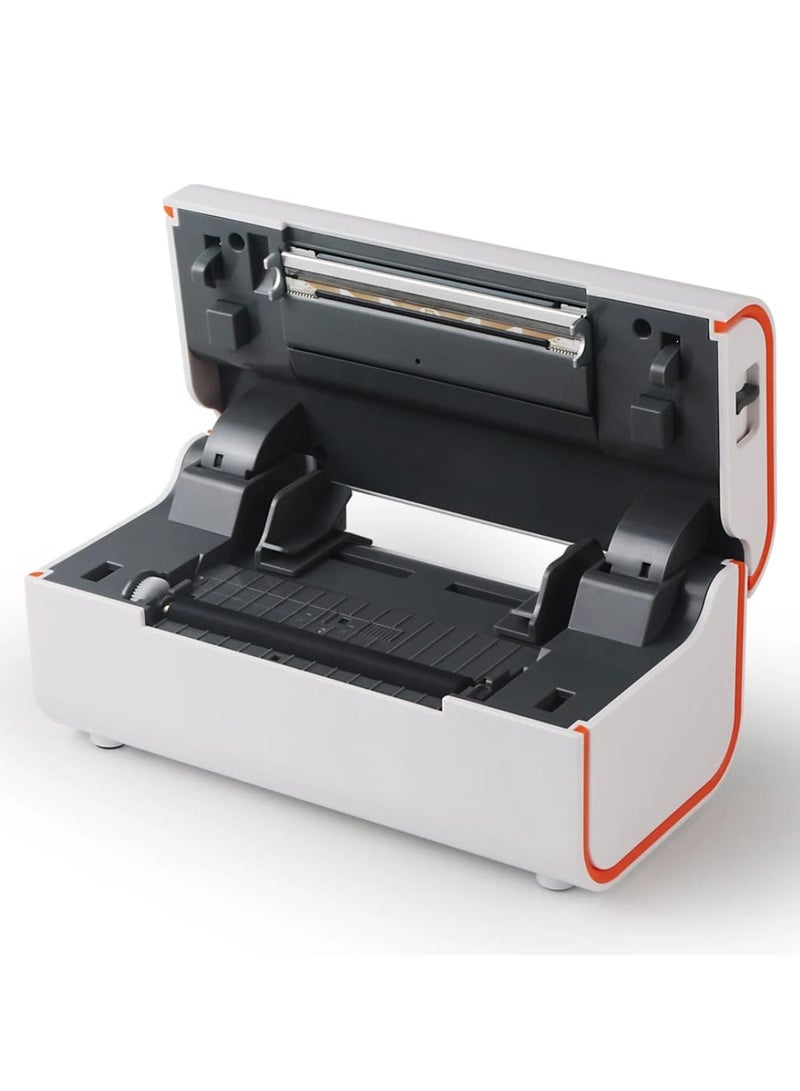 الطابعه الحراريه للفواتير والباركود وبوليصه الشحن بنظام البلوتوث بسرعه 152 مم في الثانيه بطابع حديث وسهله الاستخدام - Image 3