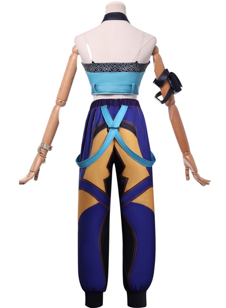 general K POP Witch Hunters Zoey Cosplay Costume Set Complete Outfit for Enthusiastic K Pop Fans - Image 3