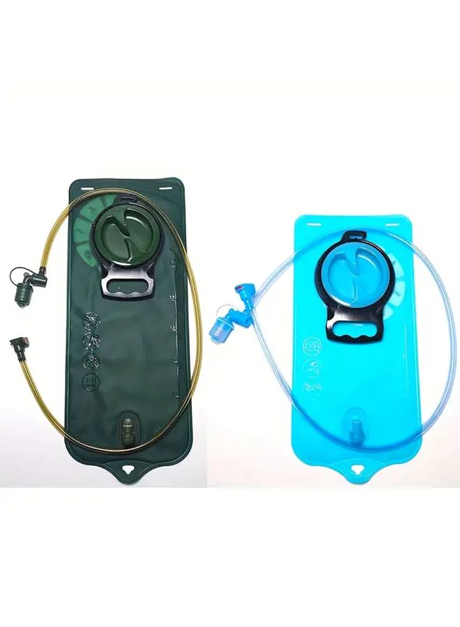 Green 2 5L Hydration Backpack Detachable Tube Quick Connect Faucet for Hiking Camping Cycling - Image 1