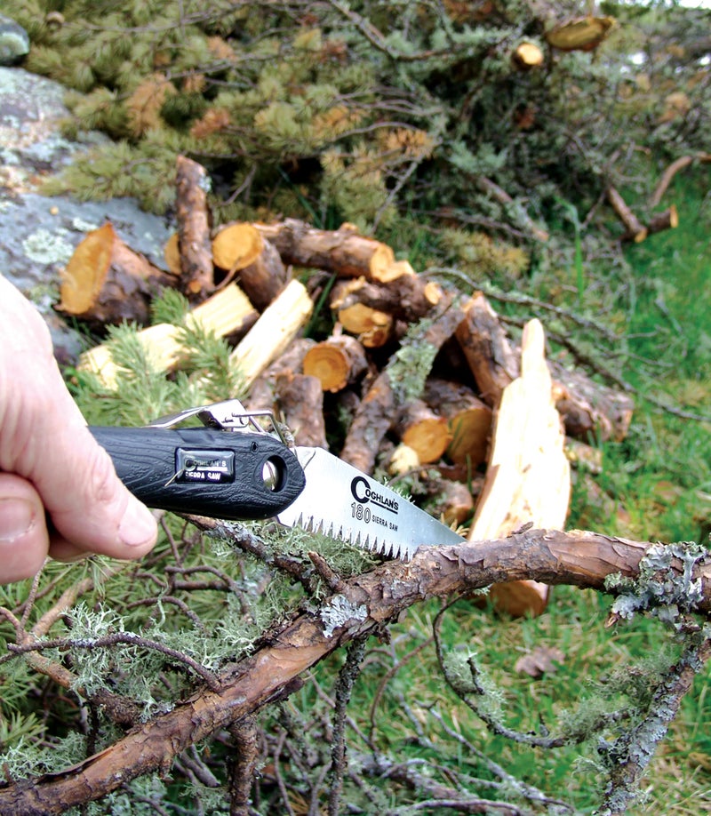 Coghlan's Sierra Saw – Lightweight Folding Saw with 7-Inch Steel Blade for Camping, Pruning, Survival, and Outdoor Adventures, Compact and Durable Design for Backpacking and Bushcraft - Image 5