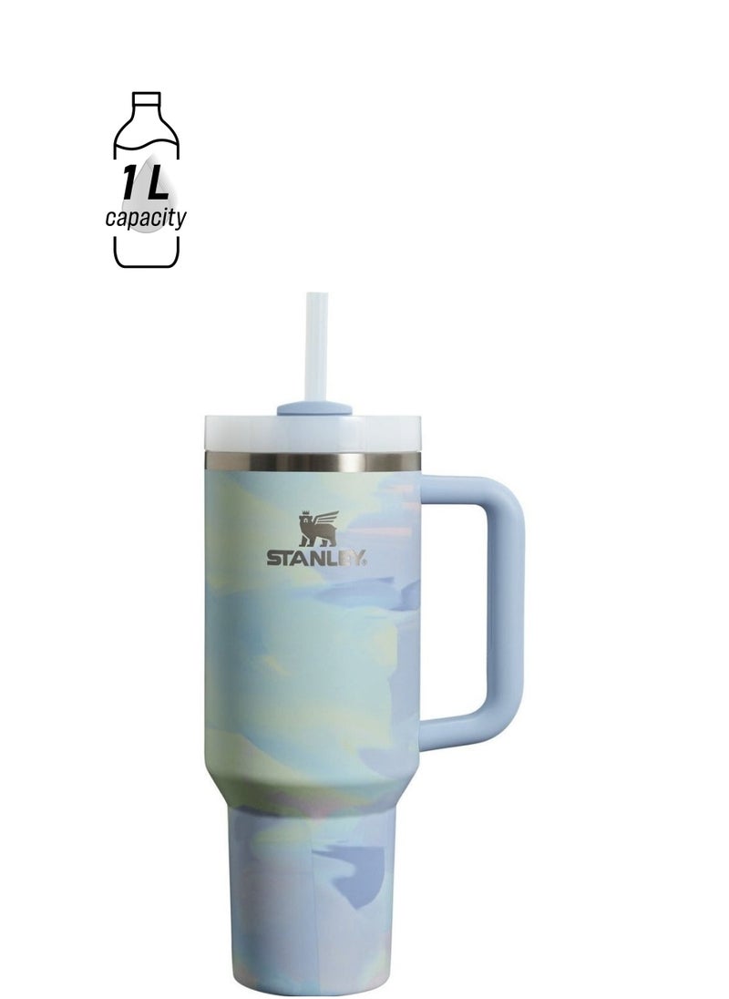 Stanley - Stanley Quencher H2.0 FlowState Stainless Steel Vacuum Insulated Tumbler with Lid and Straw for Water, Iced Tea or Coffee, Smoothie and More, 40 oz - Image 1