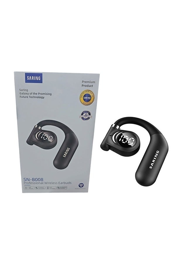 Saring wireless earphonoes balanced armature dynamic driver hifi sound noise cancelling wireless headphones SN-008 - Image 2