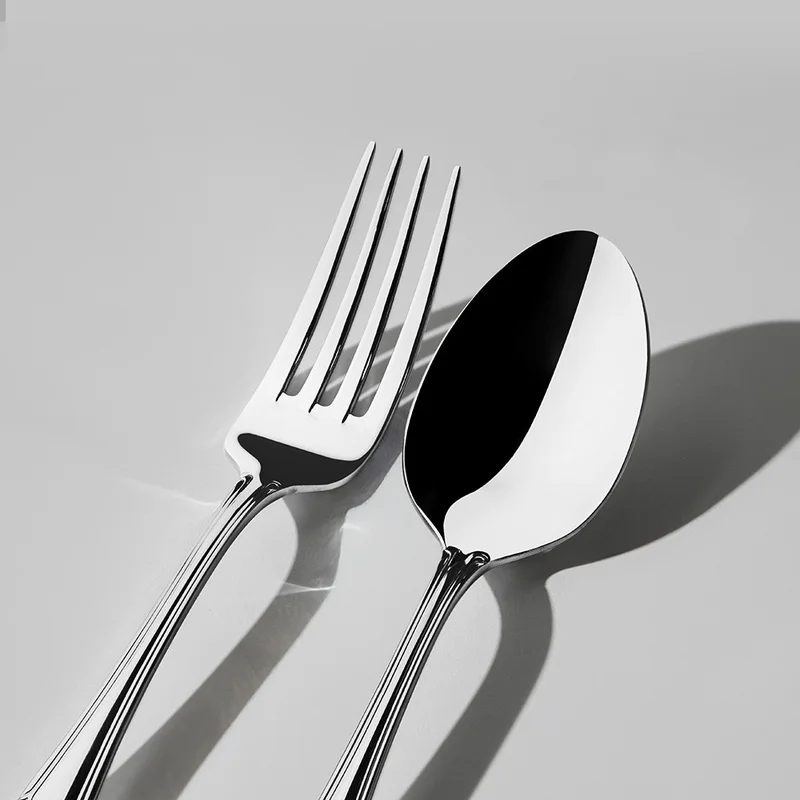 نهير Lalezar Plain 6 Person 30 Piece Cutlery Set