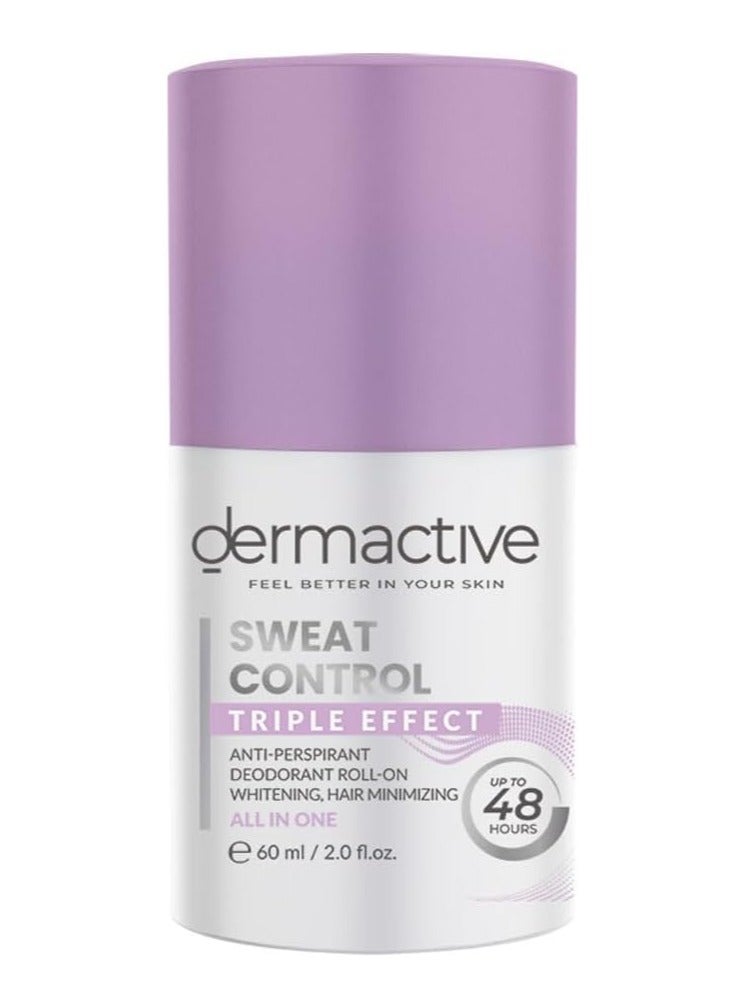 Dermactive Sweat Control Triple Effect Roll-On 60 ml