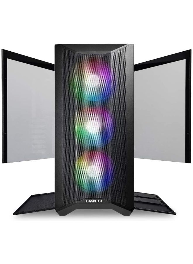 LIAN LI Renewed - Lian Li Lancool Ii Mesh Rgb Black Lan2Mrx Tempered Glass Atx Case -Black Color - Lancool Ii Mesh Rgb - Lan2Mrx - Image 5
