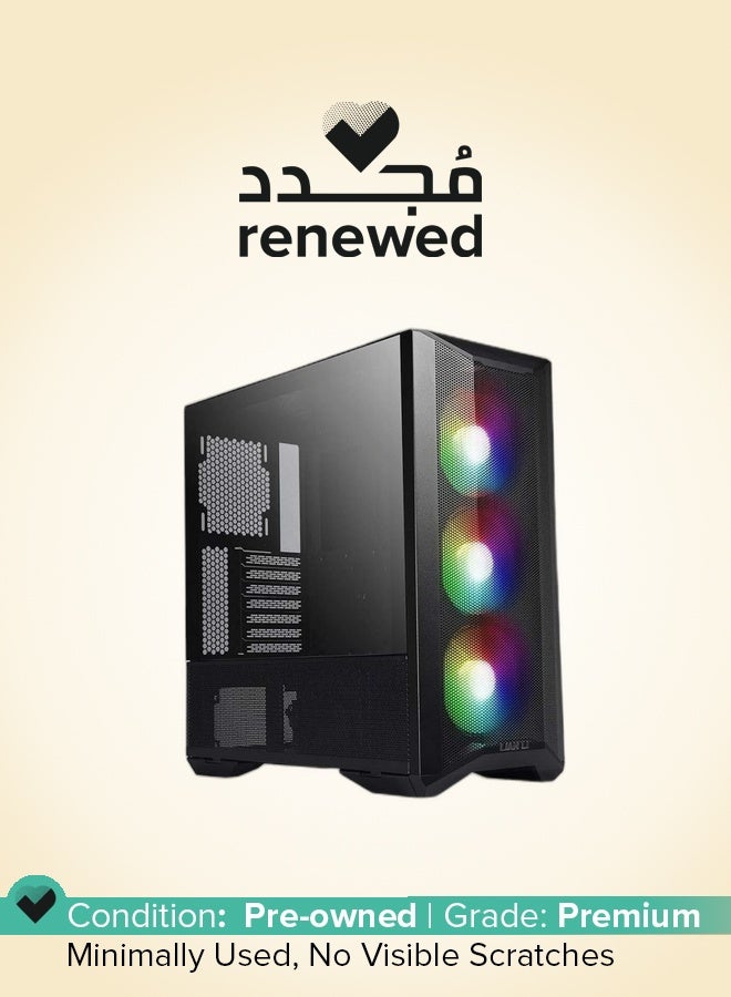 LIAN LI Renewed - Lian Li Lancool Ii Mesh Rgb Black Lan2Mrx Tempered Glass Atx Case -Black Color - Lancool Ii Mesh Rgb - Lan2Mrx - Image 1